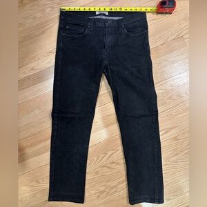 Naked & Famous Ash Black Stretch Denim, Weird Guy